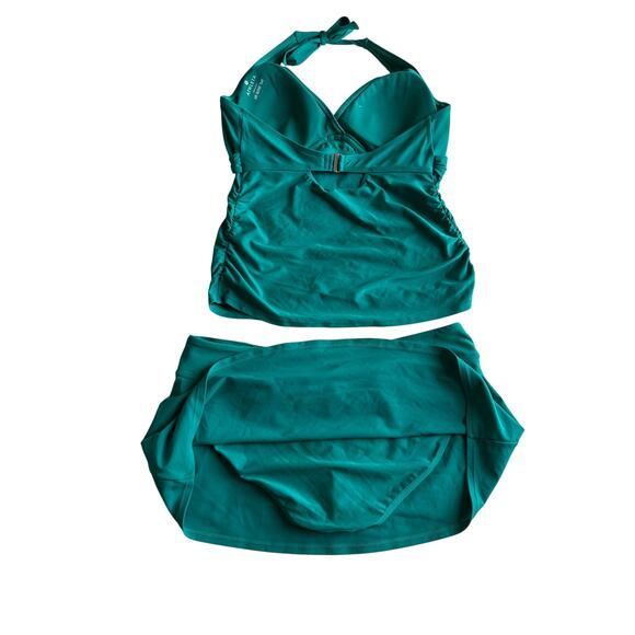 Athleta Green One Piece Swimwear - Picture 4 of 8